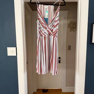 Market & Spruce Liliana Surplice Dress